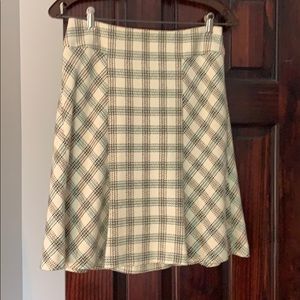 Loft semi-checked skirt